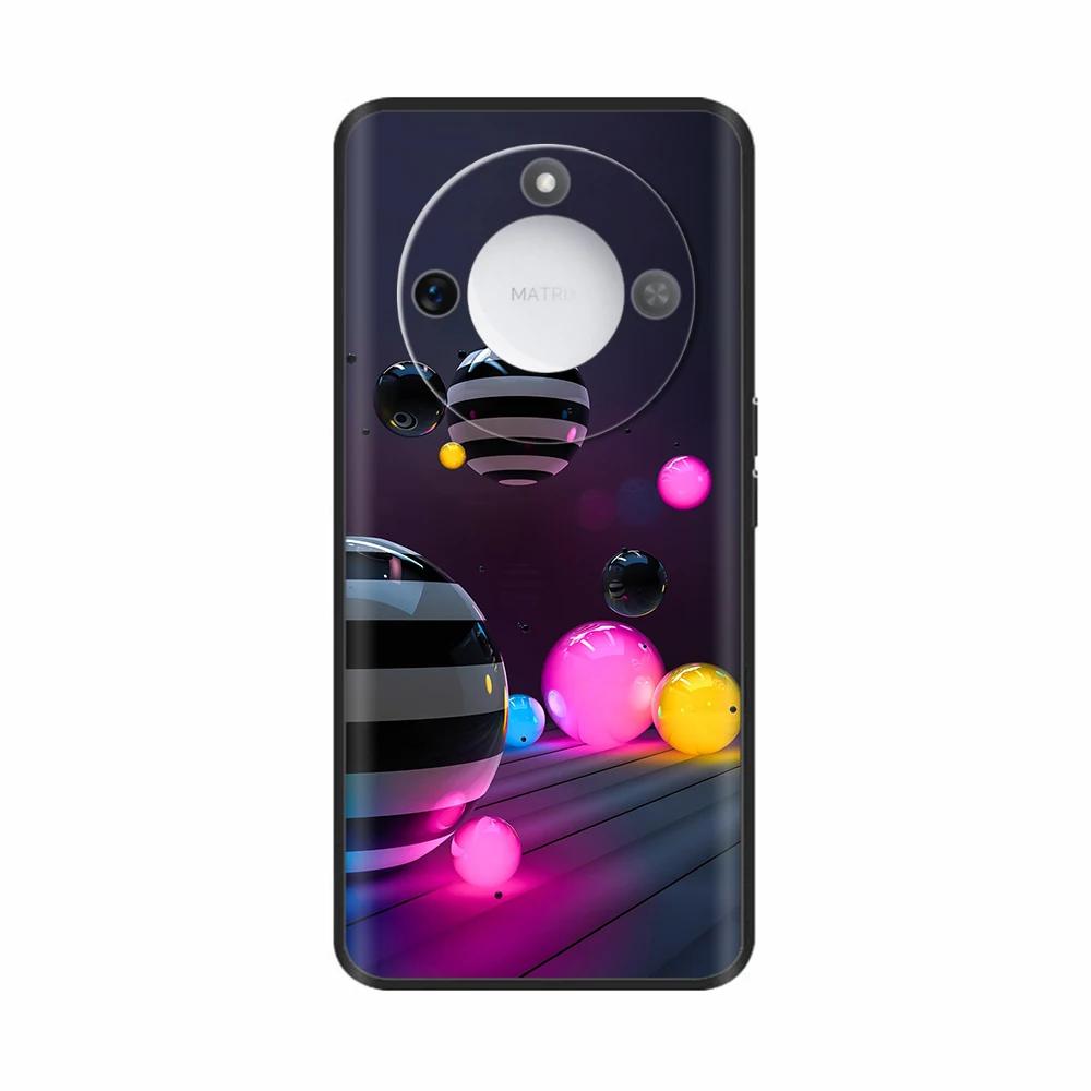 Shockproof Phone Case For Honor X9c Smart Case Cover Honor X60 Fundas Soft Black Silicone Protective Shell For Honor X9c Smart
