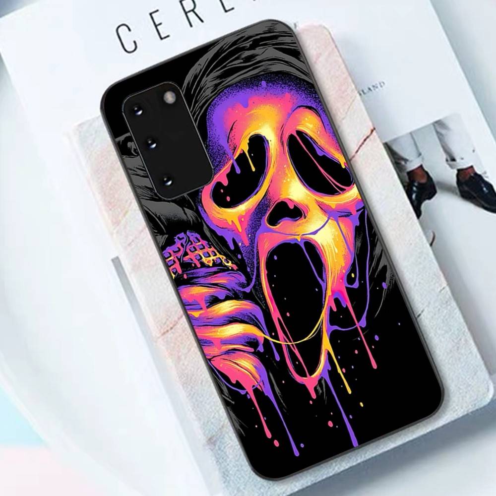

Ghost Face Scream Halloween Phone Case For Samsung S 9 10 20 21 22 23 30 23 24 Plus Lite Ultra FE S10lite Fundas Samsung S21Ultra