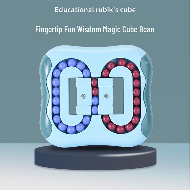 Magic Bean Gyroscope: Rotating Puzzle Toy for Kids