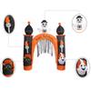 8FT Outdoor Inflatable Toys Halloween Model Arch Decorations Indoor Prop Built-in LED Light Home Outdoor Garden Party Decor