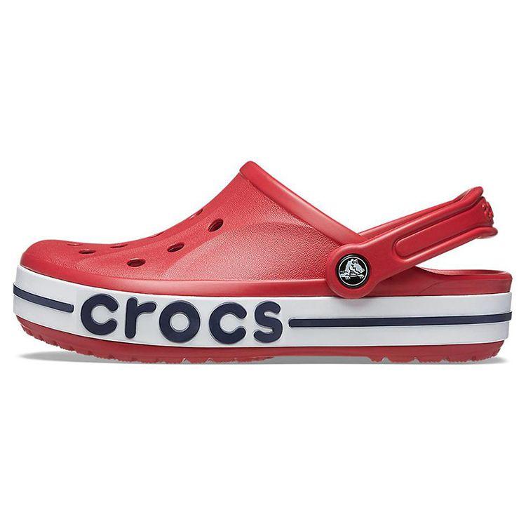 Crocs Bayaband EVA Non-Slip Durable Lightweight 2cm Sports Slippers Unisex slippers Red 205089-6HC