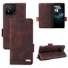 For Asus ROG Phone 9 5G Case Leather Wallet Flip Phone Cover with Hardware Decor
