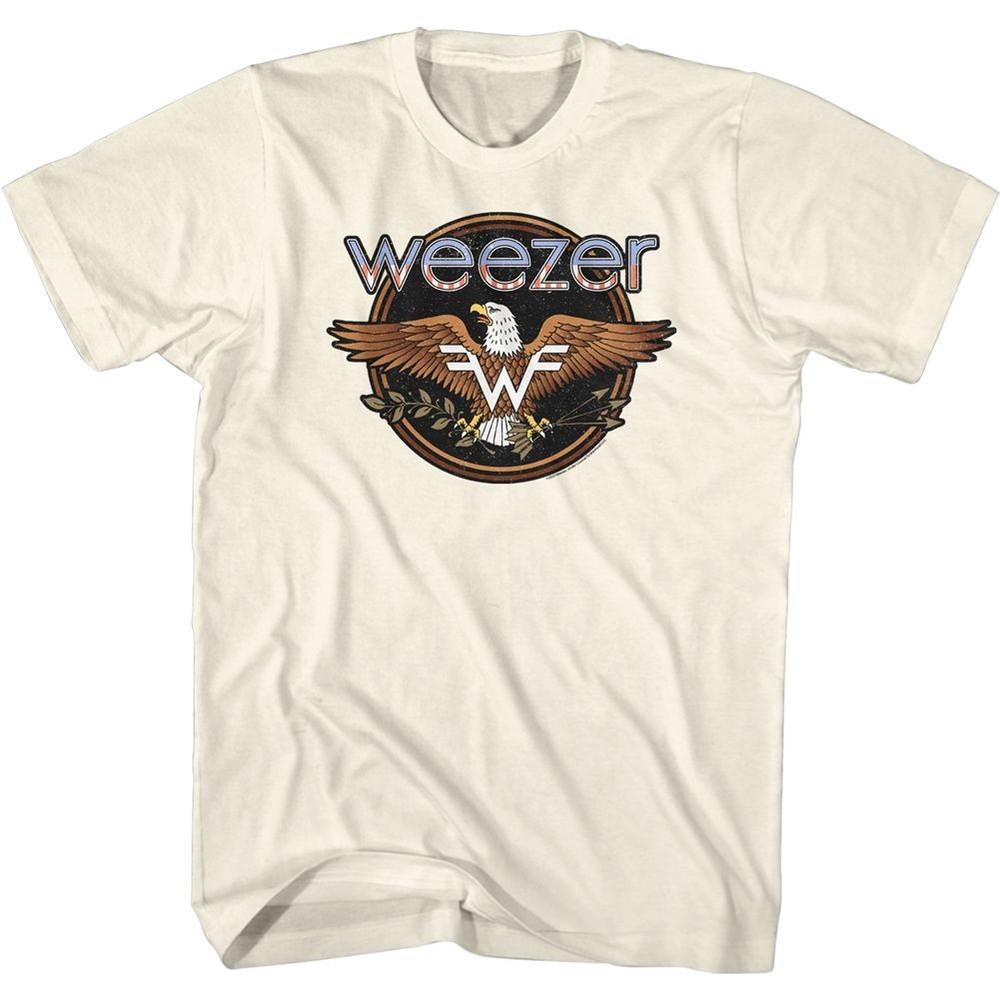 Weezer Eagle Natural Alternative Rock Music Band T-shirt Tops Tees Men's Women's Unisex