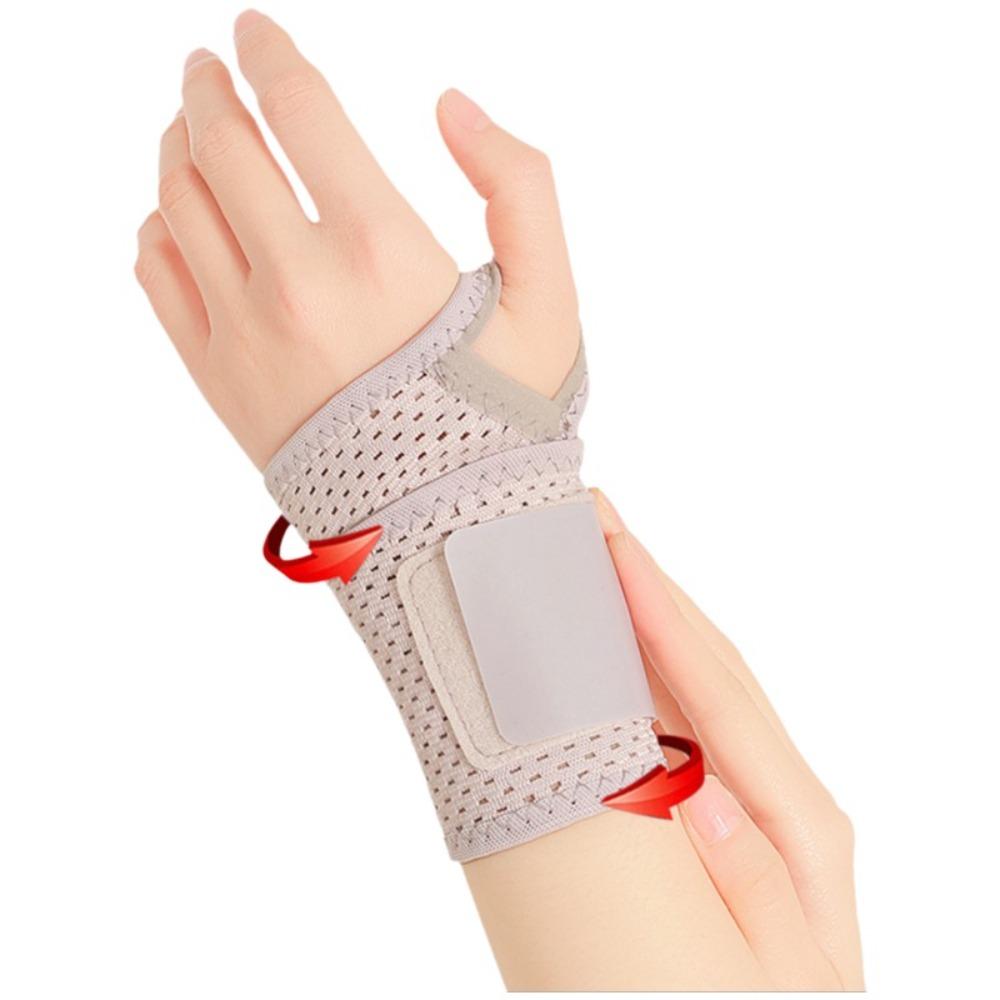 Unisex Breathable Wrist Support Brace Adjustable Pressurized Wrist Strap High Elastic Wrist Protectors Tendon Sheaths