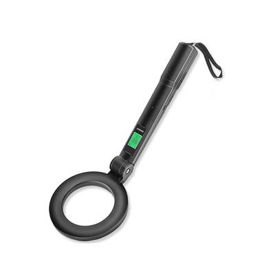 High Sensitivity Foldable Metal Detector 360 Degree Handheld Handheld Metal Scanner LCD Display Precise Location
