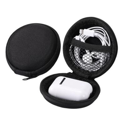Bluetooth Headset Headphone Hard Case for Wired Earphones Storage Bag Case Portable Travel Shockproof Earbuds Carrying Pouch Bag