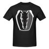 Zabawna Odznaka Mustang Czarny Koń Koszulka z Nadrukiem Unisex Koszulka Unisex Koszykówka