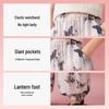 ASK JUNIOR Girls' Ice-Feel Anti-Mosquito Summer Harem Pants
