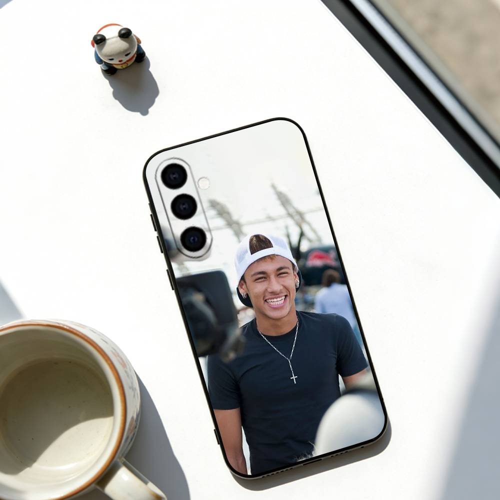 Neymar Phone Case For Samsung Galaxy A73,A72,A71,A70,A53,A52,A51,Soft Silicone Black Cover