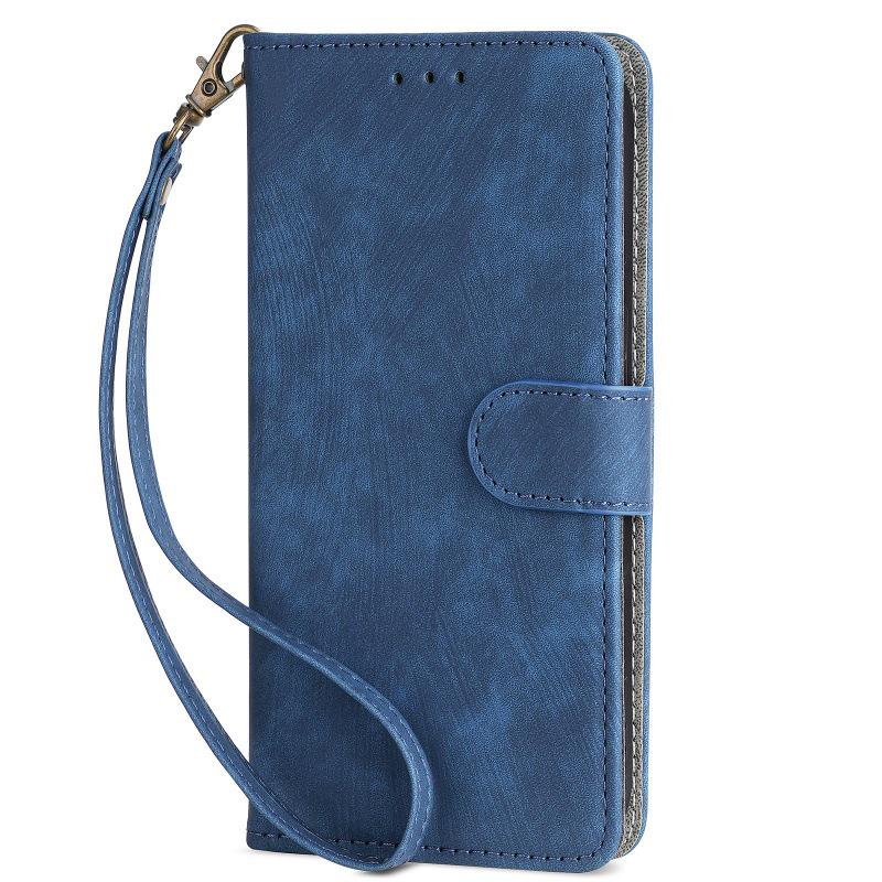 Samsung A17/A16 & Galaxy A25/A15 Leather Flip Case with Anti-theft Card Protection for A57.