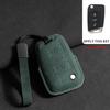 Suede Car Key Case Cover Fob Keychain for VW Volkswagen Golf 7 MK7 Tiguan MK2 for Ateca Leon FR Ibiza Skoda Octavia Kodiaq