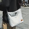 Crossbody bag men's ins trendy Japanese simple large capacity men's backpack couple shoulder bag women's casual student shoulderbag