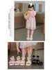 Summer 2025 Girls' Cute Princess Open Toe Sandals – Soft Sole, Perfect for Little and Big Kids At the Beach.