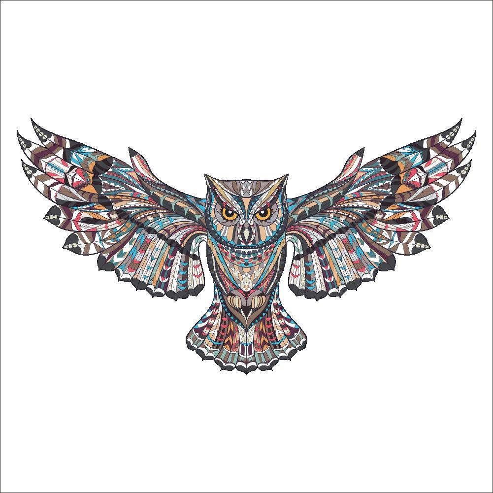 Removable Colorful Owl Kids Nursery Rooms Decorations Wall Decals Birds Flying Animals Vinyl Wall Stickers Self Adhesive Decor