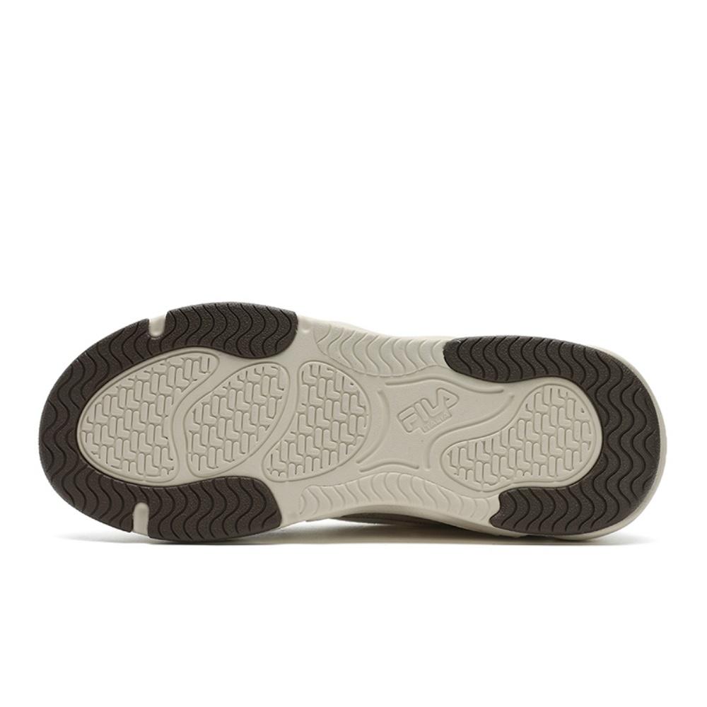 FILA BURGER Hamburger Shoes Wear resistant And Lightweight Low top Canvas Shoes Men's White Yellow F12M532301FGS