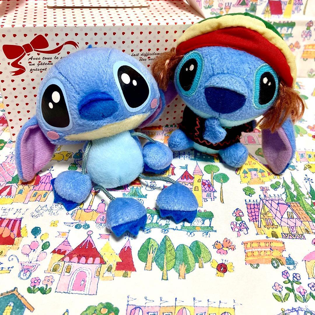 Heisei Retro Disney Stitch dangling limbs mascot & reggae version