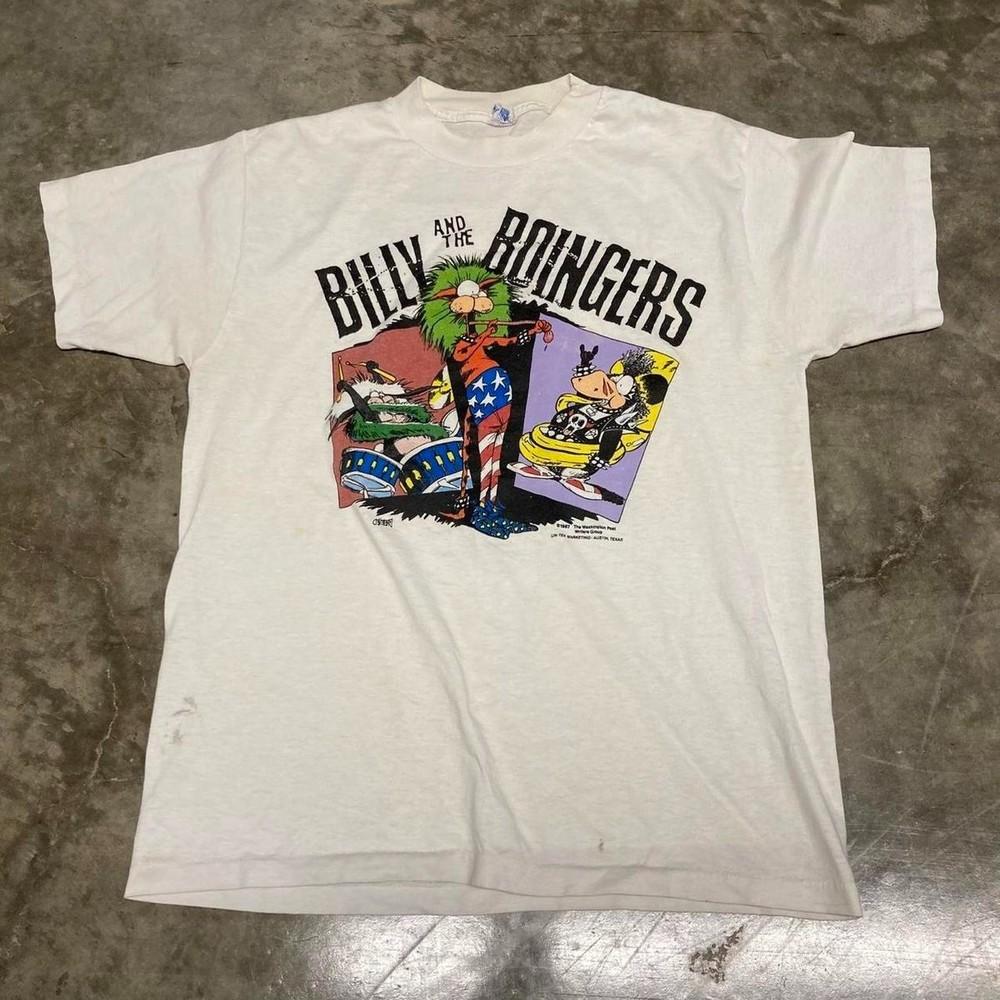 Vintage Billy and the Boingers Band Tshirt S to 5XL NZL170 Unisex T-Shirt S