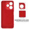 For Xiaomi Poco M6 Plus 5G Neo Case Anti-Drop Liquid Silicone Phone Cover with Strap