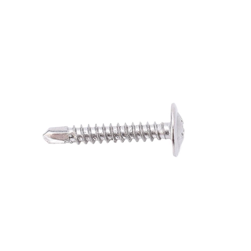 100pcs Fast Tapping Self Tapping Screws Durable Truss Head Screw Self Drilling Screws  For Metal