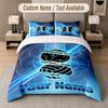 Custom Bedding Set BIRMINGHAM CITY Football Pattern, Print Name Text 1 Duvet Cover Plus 2 Pillowcases Home Textile