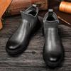 Men's Spring and Autumn Popular Leather Martin Boots
