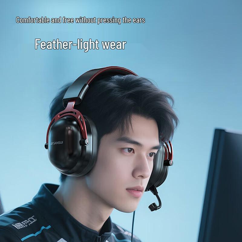 SANSUI DT15Pro 7.1 Wireless Gaming Headset