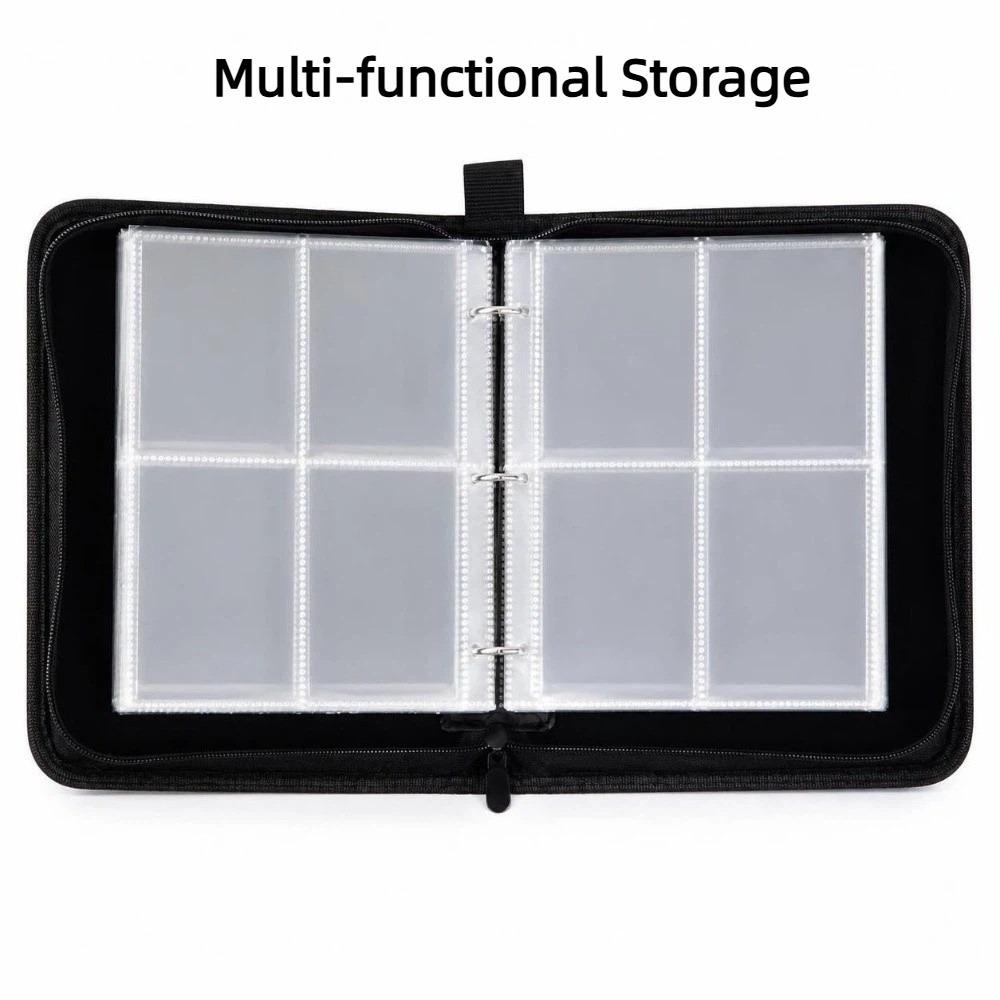 Double Sided Album Display Holder 400 Pockets Collection Book  For Sports Cards