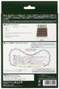 KATO N Gauge Curved Iron Bridge Set R481-60° Non-electrifiedred 20-824 Railway Model Supplies