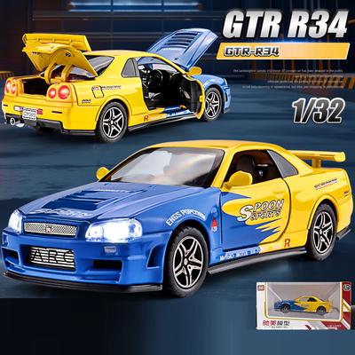 Alloy Car Model Diecasts Toy With Sound and Light Vehicles Decoration Toys For Kids Gift