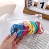 Thick Elastic Women 25Pcs/bag Candy Colors Rubber Bands Hair Accessories Ponytail Holder Hair Rope