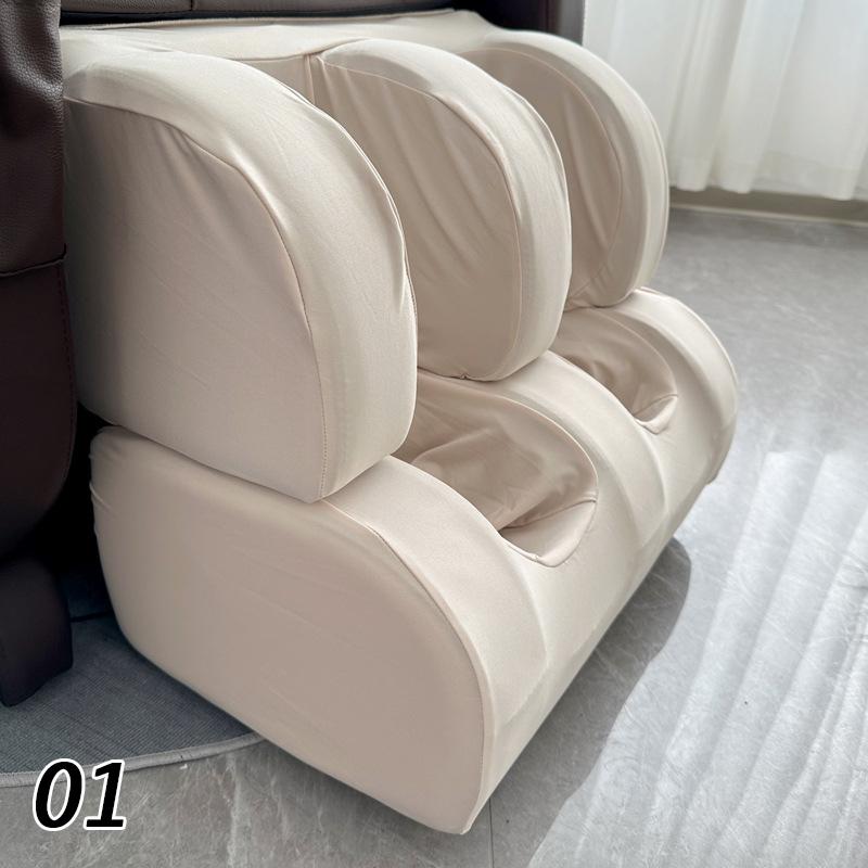 2Pcs Set Lower Body Shiatsu Massage Chair Cover Protector Chair Soft Stretch Washable Reclining Chair Dustproof Cover Home Decor