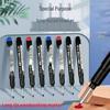 Oil-Based Long-Tip Marker for Woodworking and Tile - Black Deep Hole Fine Point Pen