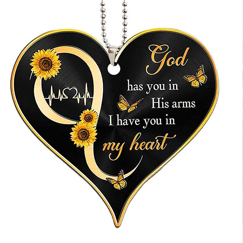 Cartoon Style Acrylic Car Interior Accessories Festive Hanging Decorations