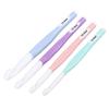 4 Pcs Crochet Hook Set 8mm 10mm 12mm 15mm ABS TPR Ergonomic Handle Crochet Hooks for Carpet Rug