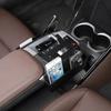 For BMW X1 U11 -2026 ABS Black Car Center Console Gear Shift Panel Side Storage Box Organizer Tray Interior Car Accessories