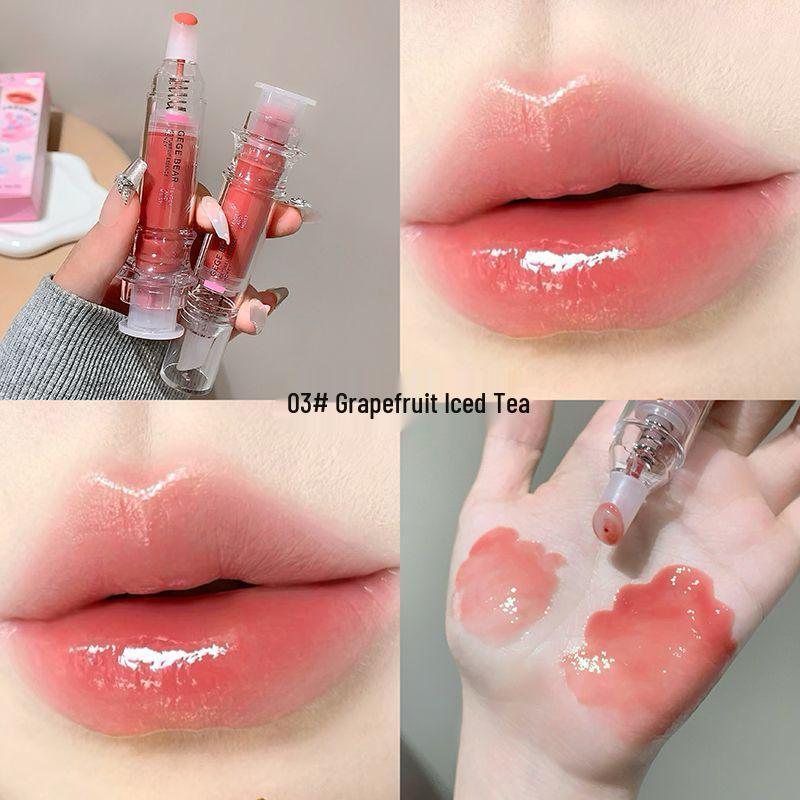 Exclusive Honey Lip Essence: Brightening  Moisturizing Lipstick for Plump, Full Glass Lips