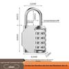 Waterproof Combination Padlock for Home, Outdoor, Suitcase, and Dormitory Lockers