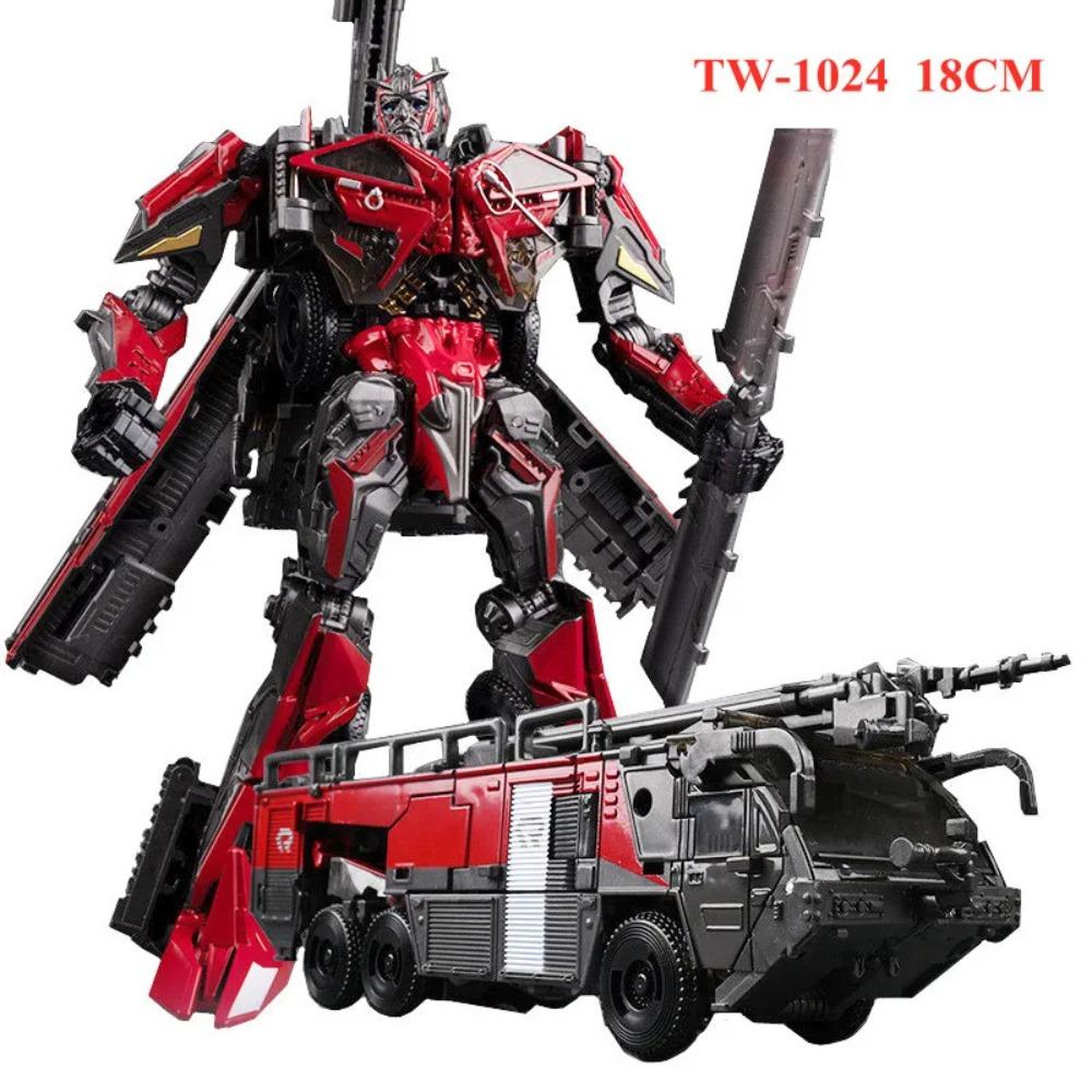 IN STOCK NEW BAIWEI 18CM Transformation Toys TW-1024 KO SS Movie Robot Painted Anime Action Figure Car Model Kids Gift TW-1032