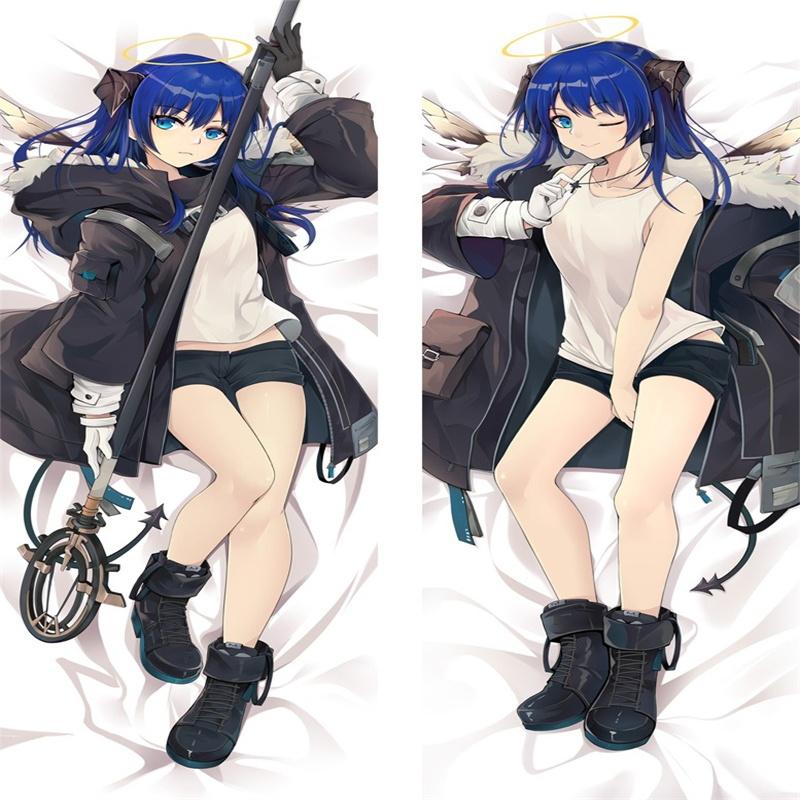

60x180 см Arknights Mostima Dakimakura двусторонняя обнимающая наволочка для тела отаку, постельные принадлежности, наволочки, чехол для подушки в стиле аниме