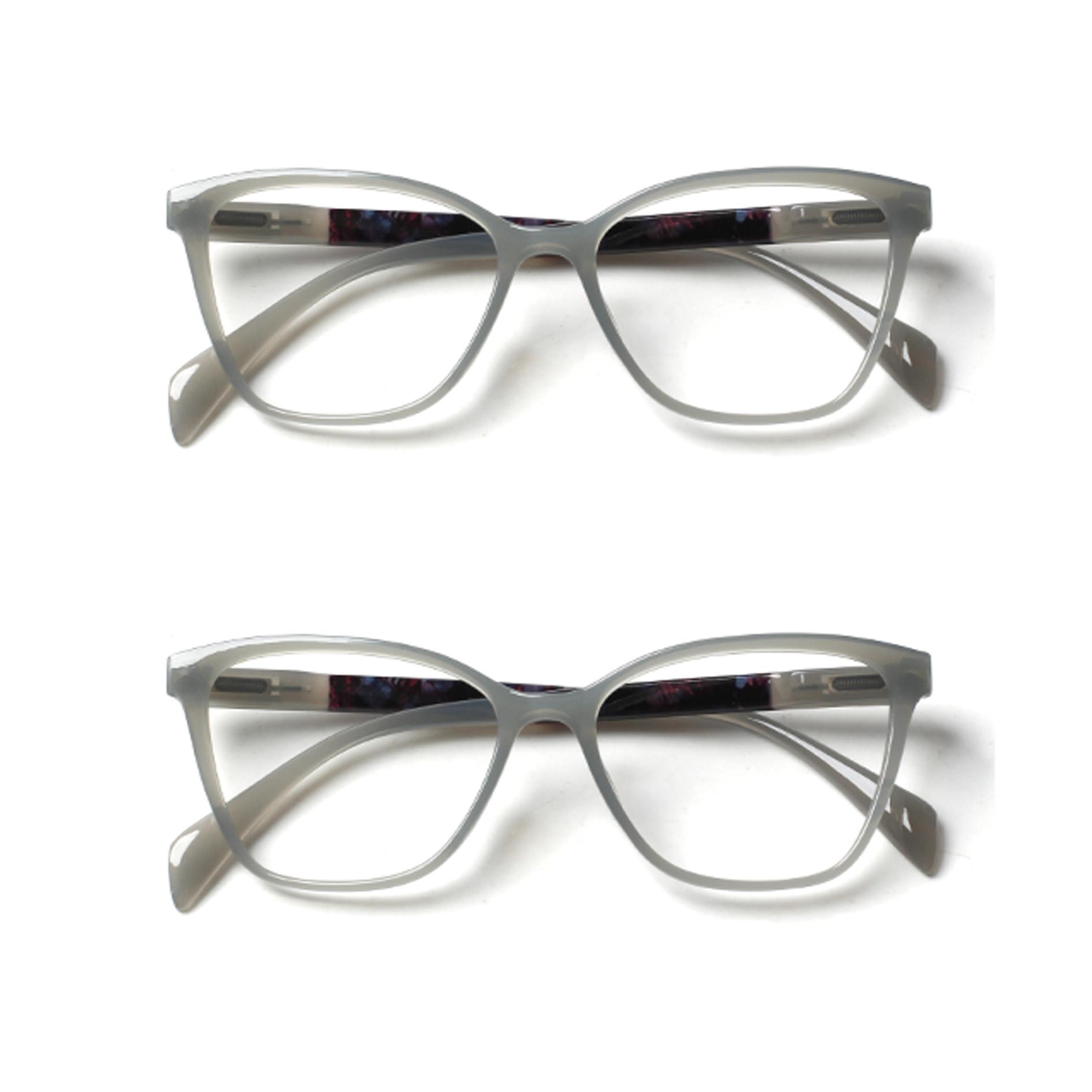 

TUREZING Reading Glasses for Women Men HD Lenses Spring Hinge Fresh Light Color Presbyopic Eyewear 0.5