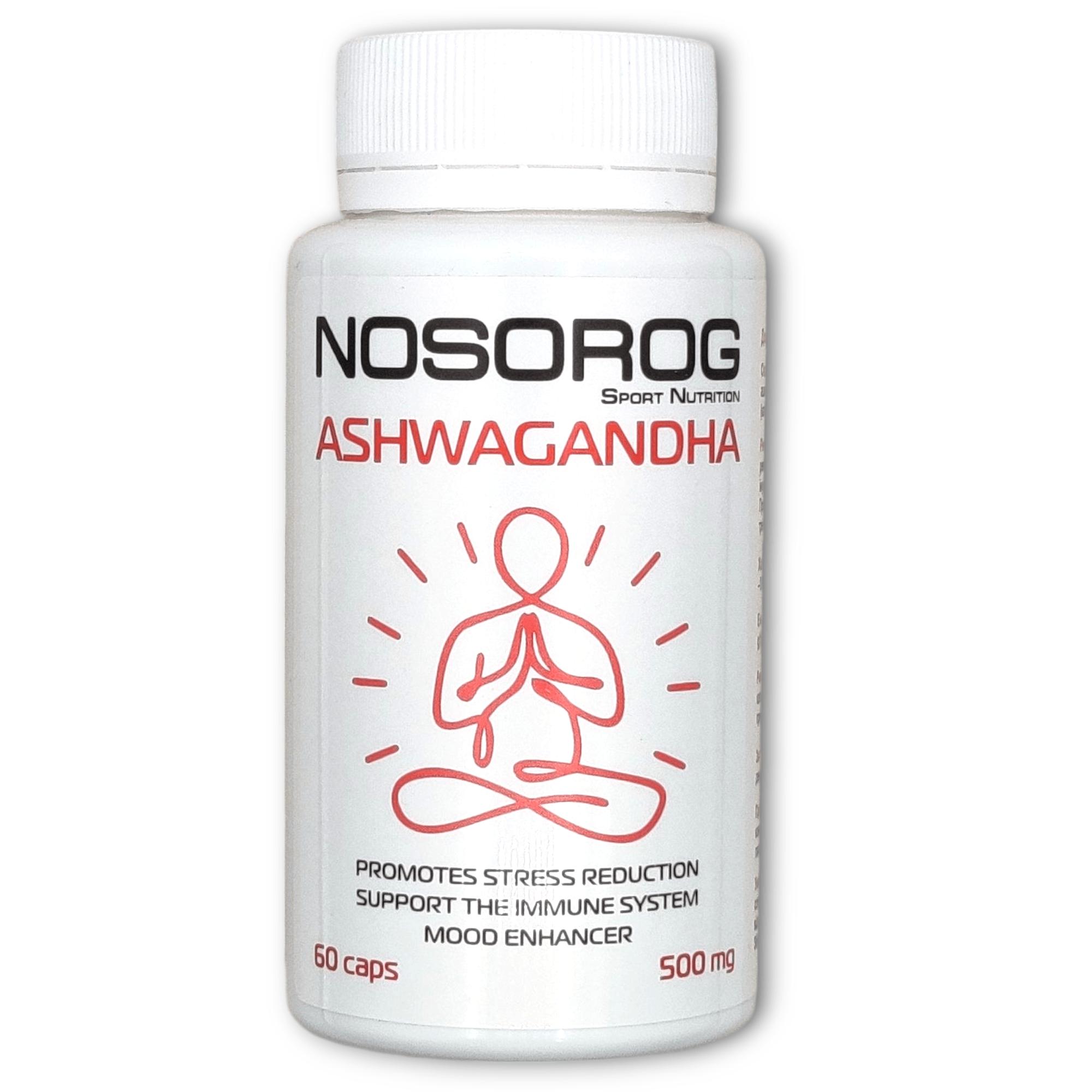 

Nosorog Ashwagandha 500 мг, 60 капс