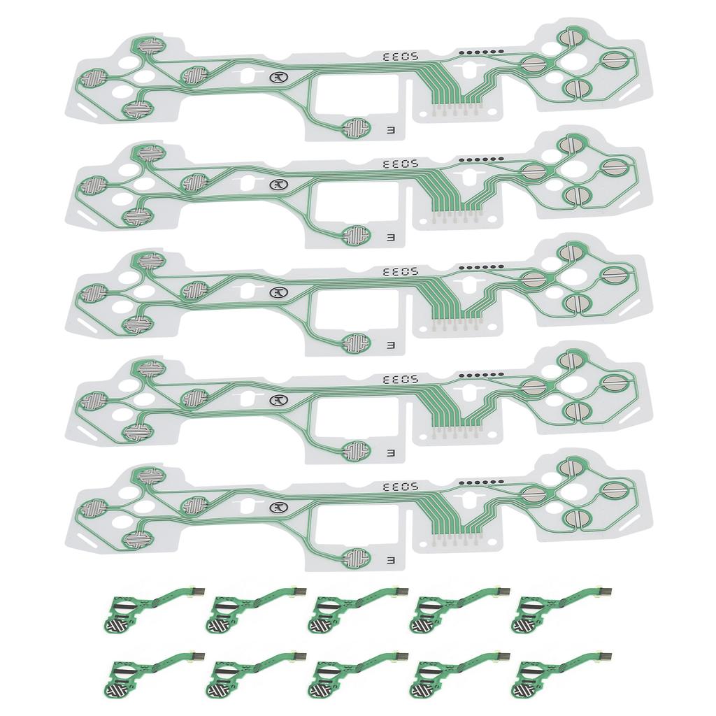 5 Set Flexible Flat Cable FPC Flexible Cable Replacement Part Accessory for PS5 Gamepad Handle