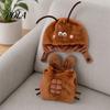 1 Set Funny Cockroach Pet Costume, Adjustable Headgear And Sleeveless Tank Top, Plush Cozy Outfit for Small Medium Dogs Cats Party Wear Sale Goods
