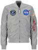 Winter Jacket Alpha Industries MA-1 TT NASA Reversible (186101) Silver