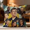 Popular T-TThe Rookie Cushion Cover Soft Washable Pillow Case Multi-Scene for Couch Bed Travel Office Use