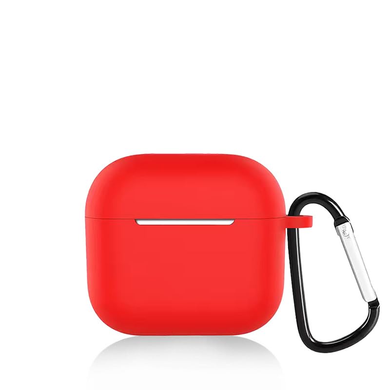 

AirPods 4 case [Released in 2024] AirPods 4th generation silicon soft Full protection Shockproof dustproof cute TPU With carabiner Loss prevention
