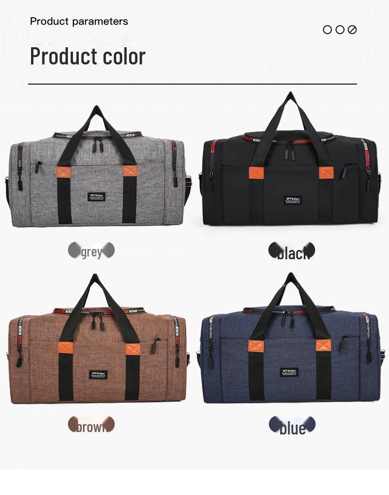 Lightweight Travel Bag: Large Capacity, Folding, Unisex, Portable Luggage & Messenger Bag for Business Trips