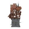 MOC Medieval Nameless Village Building Block Toy