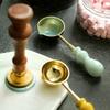 1Pc Wax Stamp Seal Spoon Retro Handle Sealing Wax Melting Spoon for Wax Sealing Decorative Wax Stamp Craft Gift