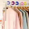 10PCS DIY Clothing Size Dividers Round Hangers Closet Dividers for Clothes Stores or Home Blank Dividers